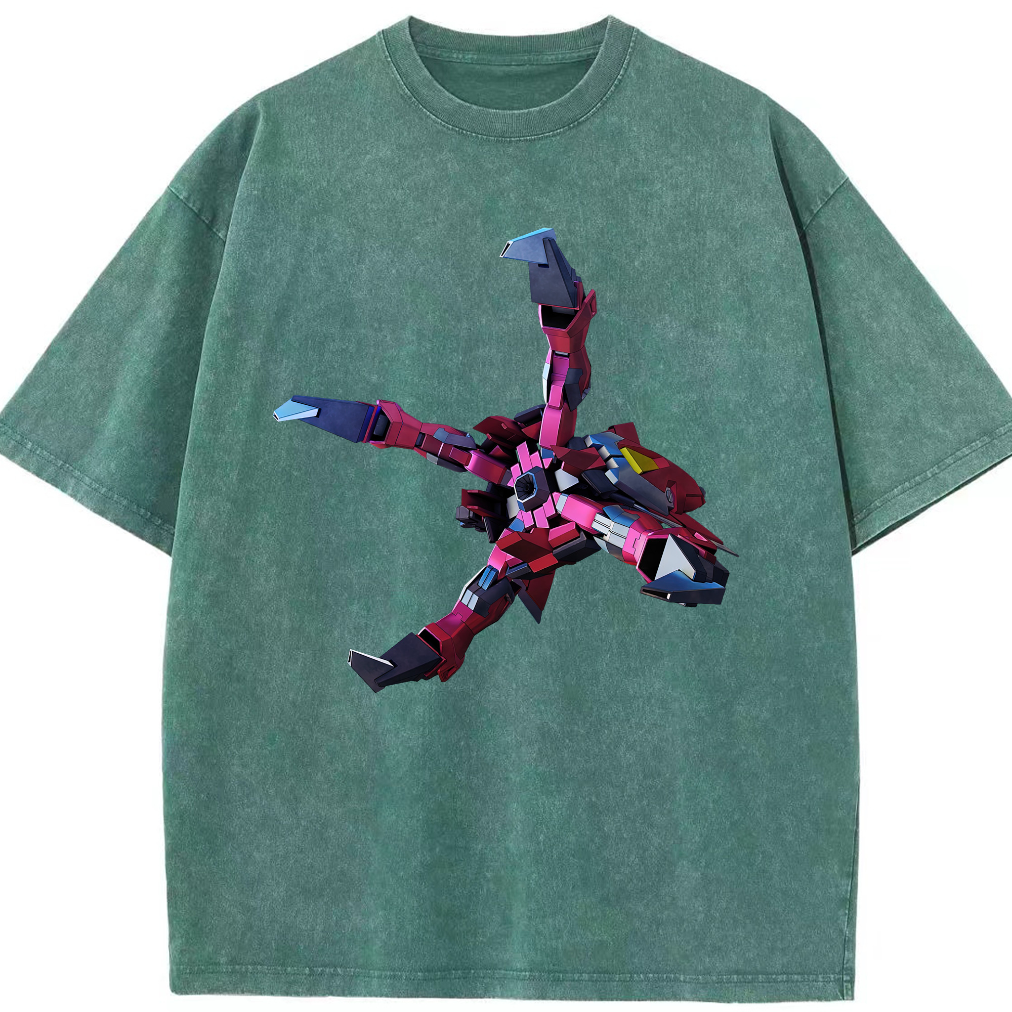 （画像用） 機動戦士ガンダム Mobile Suit Gundam 綿100% ヴィンテージ風 半袖Tシャツ（フロントプリント）
